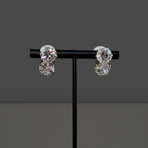 Cubic Zirconia Drop Earrings
